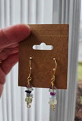 Hand-made wire earrings